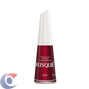 Esmalte Risqué Cintilante Rubi 8ml
