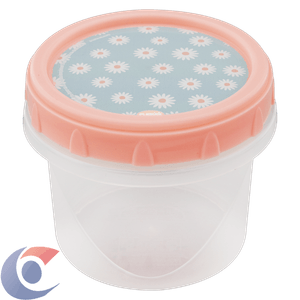 Pote Rosca Decorado Plasutil 300ml