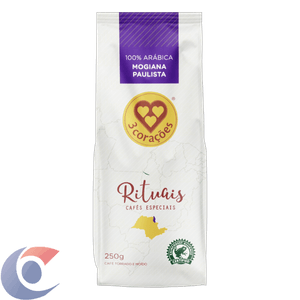 CAFE 3 CORACOES RITUAIS 250G MOG PAULISTA