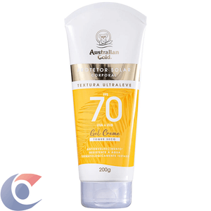 Protetor Solar Australian Gold Gel Creme Fps 70 200g