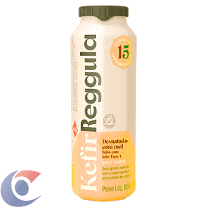 Iogurte Kefir Reggula Desnatado Com Mel Keiff 100g