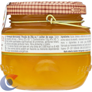 Geleia Homemade Sensações Damasco Sabor Amaretto 180g