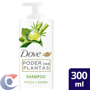 Shampoo Dove Poder Das Plantas Força + Bambu 300ml