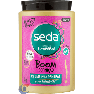 Creme Para Pentear Seda Boom Definição 1kg