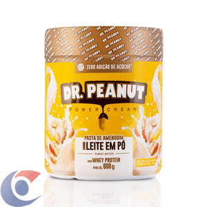 Pasta Amendoim Dr Peanut Leite Em Pó 600g