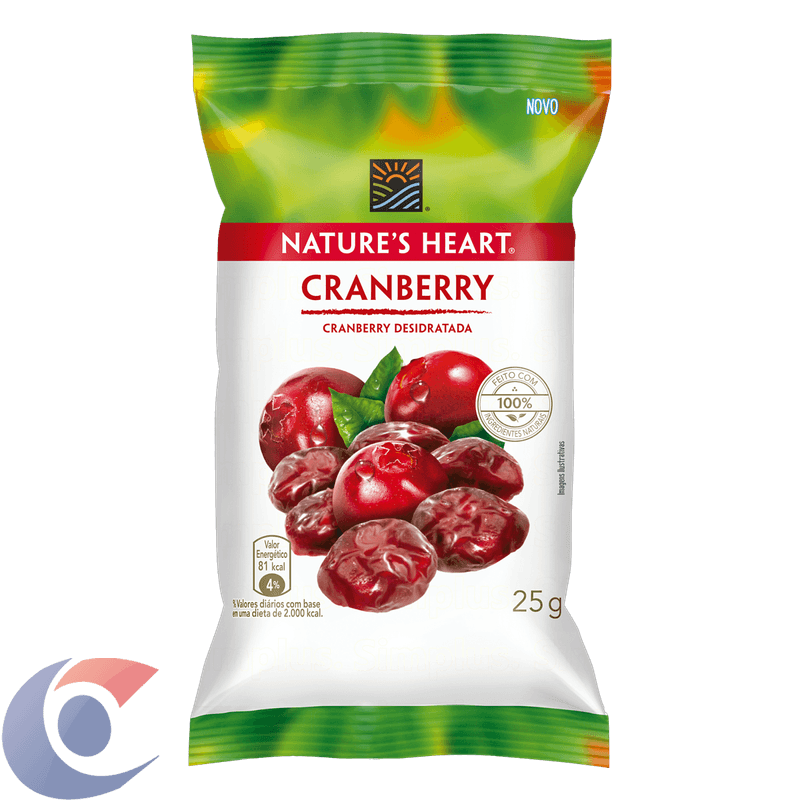 CRANBERRY-DESIDR-NATURE-HEART-25G