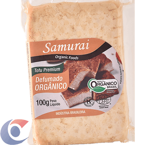 Tofu Orgânico Samurai 100g Defumado