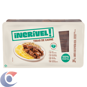 Tiras De Soja Sabor Carne Incrível 200g