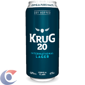 Cerveja Lager Krug Bier 20 Anos 473ml