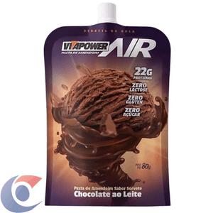 Pasta De Amedoim Vitapower Chocolate Ao Leite 80g