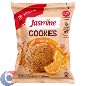 Cookies Integrais Jasmine Laranja 150g