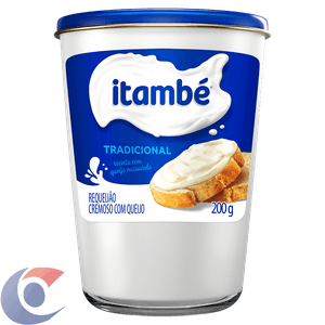 Requeijão Cremoso Com Queijo Tradicional Itambé Copo 200g