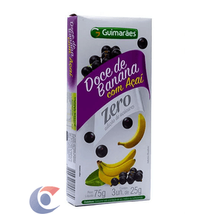 Doce De Banana Guimarães Zero Açaí 75g