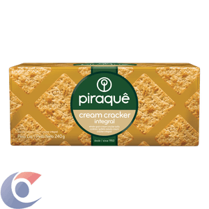Biscoito Piraquê Cream Cracker Integral 240g