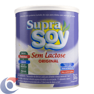 Leite Em Pó Supra Soy Sem Lactose 300g