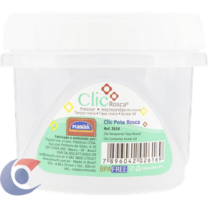 Pote Plasutil Rosca 300ml