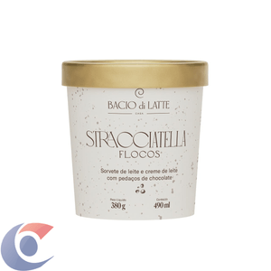 Sorvete Bacio Di Latte Stracciatella 490ml