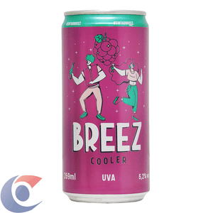Cooler Breez Uva, Lata 269ml