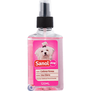 Colônia Sanol Dog Fêmea 120ml