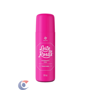 Desodorante Spray Leite De Rosas Tradicional 90ml