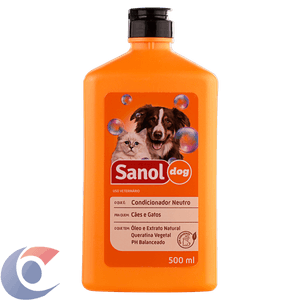 Condicionador Pêlos Sanol Dog Neutro 500ml