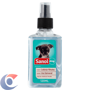 Colônia Sanol Dog Filhote 120ml