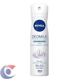 Desodorante Aero Nívea Milk Fresh Feminino 150ml