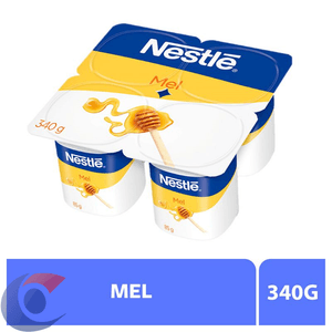 Iogurte Parcialmente Desnatado Mel Nestlé Bandeja 340g