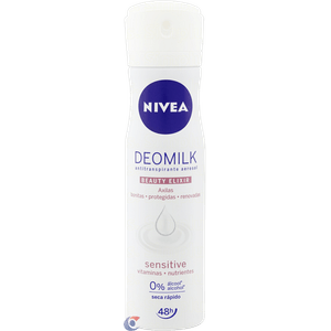 Desodorante Aero Nívea Milk Sensitive Feminino 150ml