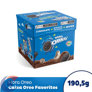 Caixa Hora Oreo Favoritos 190,5g