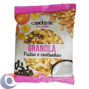 Granola Casa De Mãe Frutas E Castanhas 250g