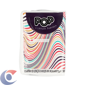 Lenço De Papel Pop Folha Dupla Compact 10 Un