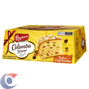 Bolo De Páscoa Com Frutas Cristalizadas Bauducco Colomba Pascal Caixa 454g