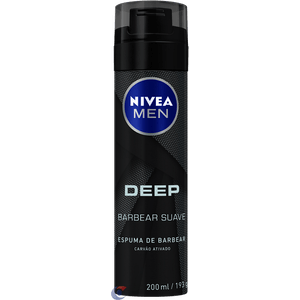 Espuma Para Barbear Nevea Deep Black 200ml