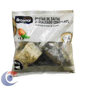 Postas De Bacalhau Brasmar Saithe Dessalgado 800g