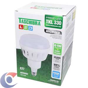 Lâmpada Led Tkl 330 61w 6500k Taschibra