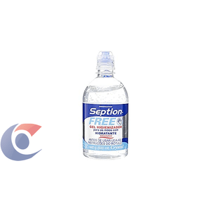 Álcool Em Gel Para Mãos Greenwood Seption Free Crystal 500ml
