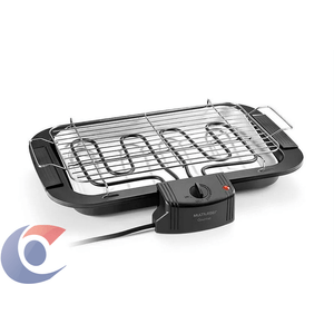 Churrasqueira Elétrica Multilaser Premium  Inox Preto 127v 1800w - Go131