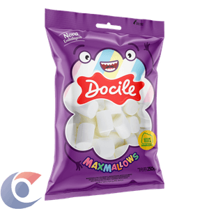 Marshmallow Docile Tubo Branco 250g