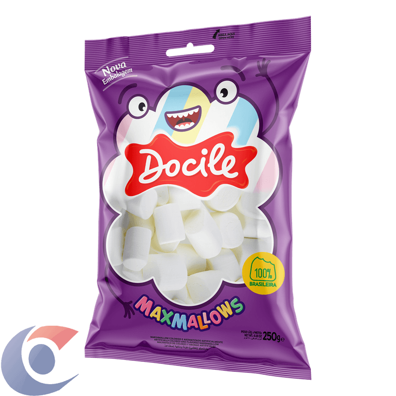 MARSHMALLOW-DOCILE-250G-TUBO-BCO
