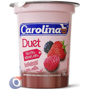 Iorgute Carolina Duet Morango 110g