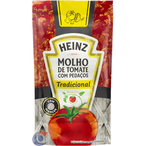 Molho De Tomate Heinz Sachê Tradicional 300g