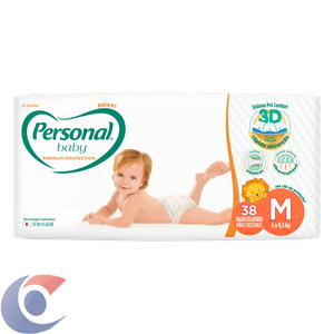 Fralda Personal Baby Premium Protection M 38 Un
