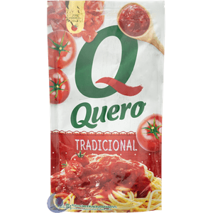 Molho De Tomate Quero Sachê Tradicional 300g