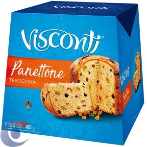 Panettone Visconti Frutas 400g Cesta
