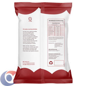 Pipoca Pronta Mais Pura Puro Mascavo Pacote 100g