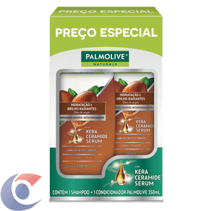 Kit Shampoo + Condicionador Palmolive Hidratação E Óleo Argan 350ml