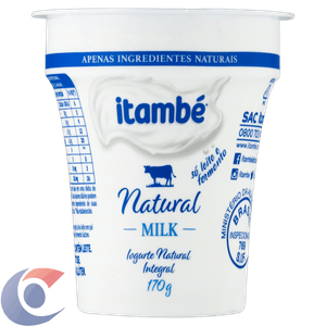 Iogurte Integral Itambe Natural Milk Copo 170g