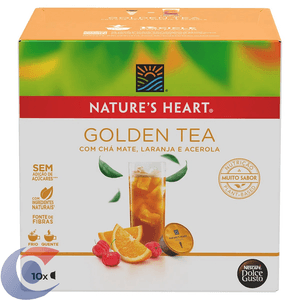 Chá Mate Em Capsula Golden Tea Nature'S Heart 60g 6 Un