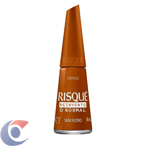 Esmalte Cremoso Sem Filtro Risqué Reinvente O Normal Blister 8ml